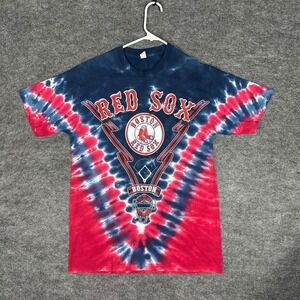 Boston Red Sox Tie Dye T Shirt Adult Medium 2014 MLB
